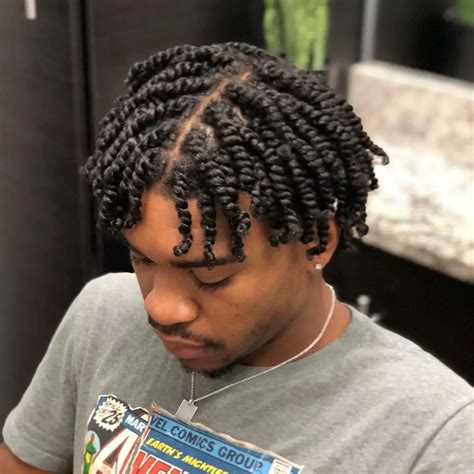 two strand twists men